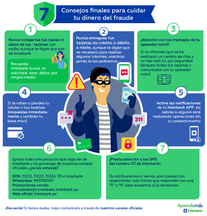 Aprendemás 7 Consejos Finales Para Evitar Ser Víctima De Fraude 5015